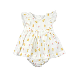 Babybol Baby Girl Dress With Pants - B141200